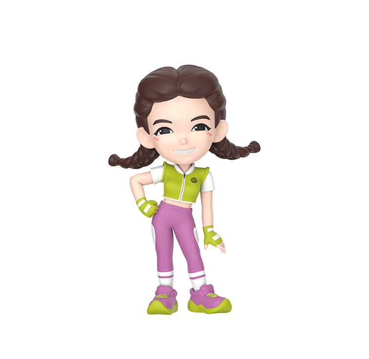 王婉霏VIVI官方二次元IP形象——VIVI